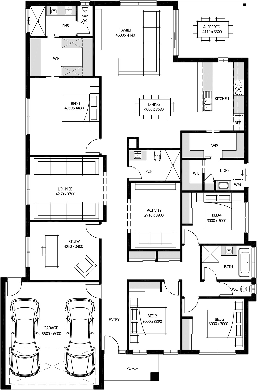 292 floor layout